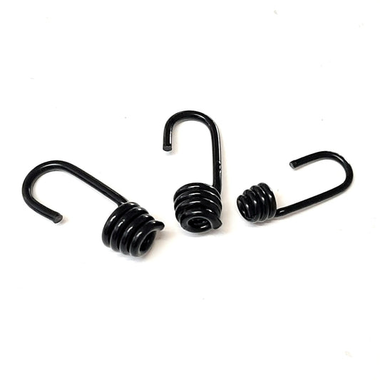 Plastic Coated Steel Wire Hooks 6mm 8mm 10mm For Bungee Shock Cord Rope Elastic