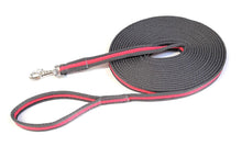 Load image into Gallery viewer, Horse Lunge Line Large Dog Training Lead Leash 5ft - 30ft Soft Cushioned Padded 25mm Air Webbing