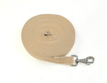 Load image into Gallery viewer, 20ft 6m Large Dog Training Lead Horse Lunge Line 25mm Cushion Webbing In Various Colours