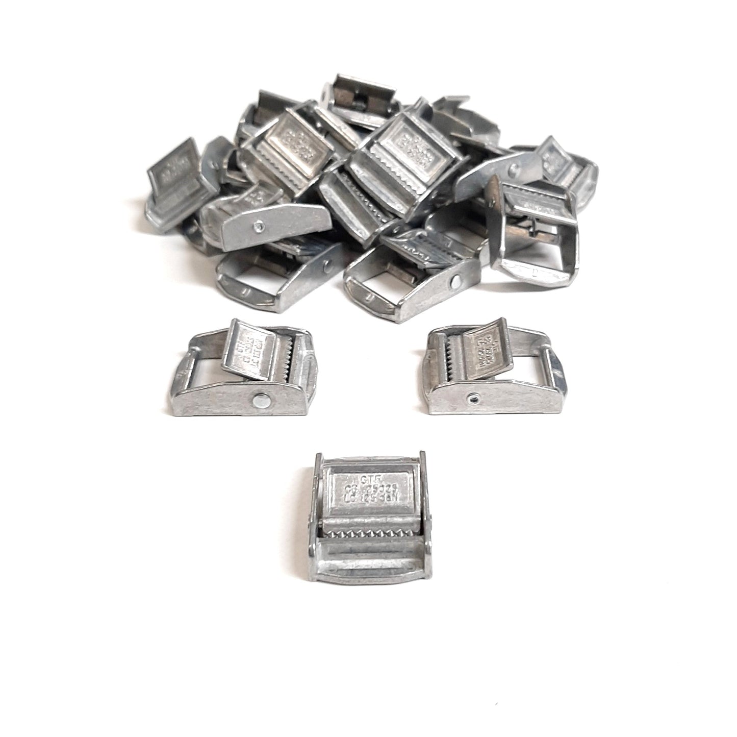 25mm Metal Cam Buckles Lock Lever Flap Webbing Straps Bags x2 x5 x10 x25 x50