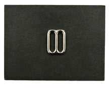 Load image into Gallery viewer, Metal 3 Bar Slides Nickel Plated 16mm - 50mm Tri Glide Adjusters Strong & Durable For Bags Straps Webbing Collars Leads
