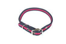 Load image into Gallery viewer, Adjustable Dog Puppy Collars 20mm Wide In Grey And Pink