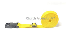 Load image into Gallery viewer, Tie Down Straps Plastic Side Release Buckle 25mm Webbing 1m - 5m Long Luggage In 7 Colours