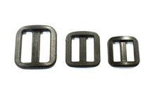 Load image into Gallery viewer, 16mm 20mm 25mm Wide Nylon Triglide 3 bar Slides For Bags Handles Leads Straps