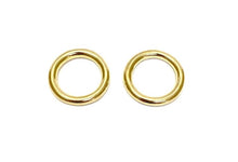Load image into Gallery viewer, Solid Brass O-Rings 16mm 20mm 25mm 38mm 50mm For Dog Leads Collars Horse Reigns Leather Crafts x2 x5 x10 x25 x50