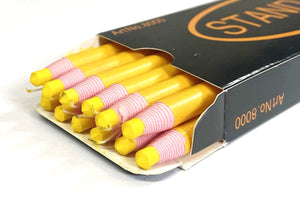 Wax China Marker Pencils Pack Of 12 Chinagraph Wrapped Box 4 Colours