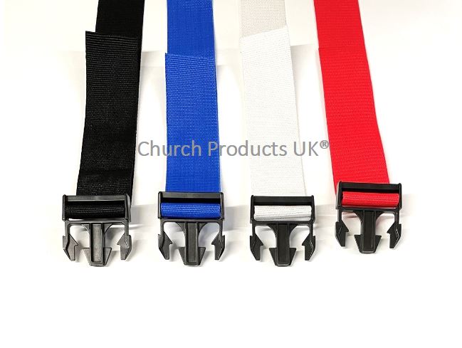 50 Mm Side Release Buckles, Metal Dog Clips, Webbing Straps, Cheshire.