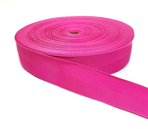 2"/50mm Webbing V-Twill Weave 500kg for Surcingle straps handles crafts and DIY In 18 Colours