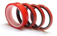 Load image into Gallery viewer, Double Sided Super Sticky Tape Clear Tape Red Lining 5 Metre Roll Strong 6mm - 25mm Width