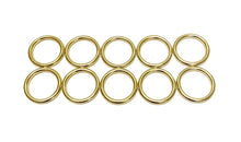 Load image into Gallery viewer, Solid Brass O-Rings 16mm 20mm 25mm 38mm 50mm For Dog Leads Collars Horse Reigns Leather Crafts x2 x5 x10 x25 x50