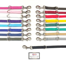Load image into Gallery viewer, Double Ended Small Dog Training Lead Puppy Leash Multi-Functional 13mm Webbing