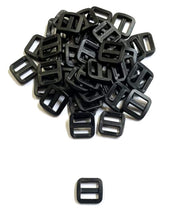 Load image into Gallery viewer, 16mm 20mm 25mm Wide Nylon Triglide 3 bar Slides For Bags Handles Leads Straps