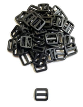 Load image into Gallery viewer, 16mm 20mm 25mm Wide Nylon Triglide 3 bar Slides For Bags Handles Leads Straps