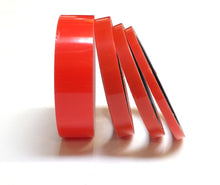 Load image into Gallery viewer, Double Sided Super Sticky Tape Clear Tape Red Lining 5 Metre Roll Strong 6mm - 25mm Width