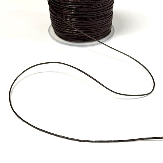 1mm Thonging Waxed Cord For Jewellery Bracelets Necklaces In 3 Colours And Various Lengths