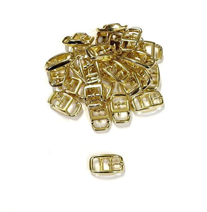 Caveson Buckles Brass Plated  In Widths Of 10mm 13mm 16mm 20mm 25mm Ideal For Dog Collars Webbing Straps Belts
