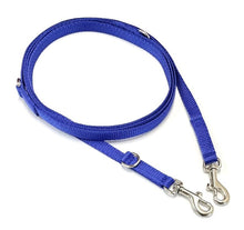 Load image into Gallery viewer, Double Ended Small Dog Training Lead Puppy Leash Multi-Functional 13mm Webbing