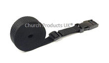 Load image into Gallery viewer, Tie Down Straps Plastic Side Release Buckle 25mm Webbing 1m - 5m Long Luggage In 7 Colours