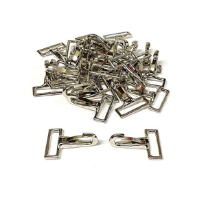 25mm Small Snap Hook Clips Clasp Trigger Nickel Plated For Bags Handles Straps Dog Leads x1 - x100