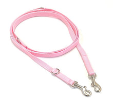 Load image into Gallery viewer, Double Ended Small Dog Training Lead Puppy Leash Multi-Functional 13mm Webbing