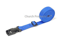 Load image into Gallery viewer, Tie Down Straps Plastic Side Release Buckle 25mm Webbing 1m - 5m Long Luggage In 7 Colours