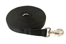 Load image into Gallery viewer, 10ft 3m Large Dog Training Lead Horse Lunge Line 25mm Cushion Webbing In Various Colours