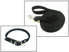 Load image into Gallery viewer, Dog Collar And Lead Set 25mm Air Webbing Small Collar In Various Lengths And Matching Colours