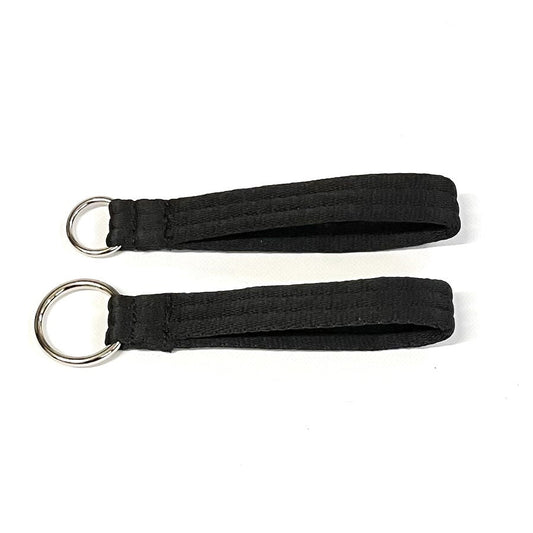 Short Close Control Grab Handle Dog Lead 8" Long With O-ring 25mm Air Webbing