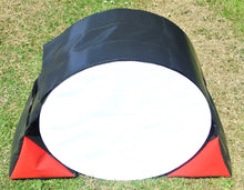 Load image into Gallery viewer, Dog Agility Tunnel Sandbags Adjustable In Black And Red