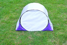 Load image into Gallery viewer, Dog Agility Training Tunnel Sandbags Adjustable 60cm - 80cm Diameter For Indoor And Outdoor UV PVC In Various Colours 300mm Material Width