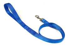 Load image into Gallery viewer, 45" Short Dog Walking Lead Leash 20mm 25mm Wide Cushion Webbing In 18 Colours