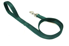 Load image into Gallery viewer, 45" Short Dog Walking Lead Leash 20mm 25mm Wide Cushion Webbing In 18 Colours