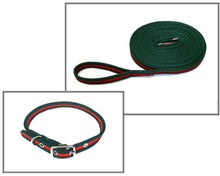 Load image into Gallery viewer, Dog Collar And Lead Set 25mm Air Webbing Small Collar In Various Lengths And Matching Colours