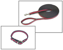 Load image into Gallery viewer, Dog Collar And Lead Set 25mm Air Webbing Small Collar In Various Lengths And Matching Colours