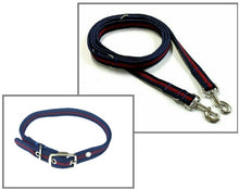 Load image into Gallery viewer, Dog Collar And Police Style Dog Lead Set 20mm Air Webbing Small Collar In Various Lengths And Matching Colours