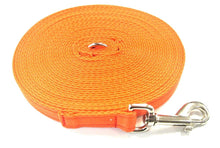 Load image into Gallery viewer, 5ft - 50ft Dog Training Lead Obedience Recall Leash Long Dog Lead 25mm Cushion Webbing