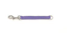 Load image into Gallery viewer, Short Grab Handle Dog Lead 7&quot; Long Identity Tab Dog Agility 13mm Webbing