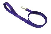 Load image into Gallery viewer, 45" Short Dog Walking Lead Leash 20mm 25mm Wide Cushion Webbing In 18 Colours