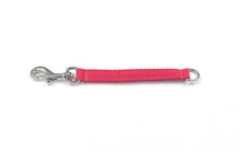 Load image into Gallery viewer, Short Grab Handle Dog Lead 7&quot; Long Identity Tab Dog Agility 13mm Webbing