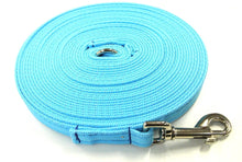 Load image into Gallery viewer, 5ft - 50ft Dog Training Lead Obedience Recall Leash Long Dog Lead 25mm Cushion Webbing