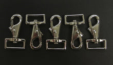 Load image into Gallery viewer, 1&quot;/25mm Snap clip horse rug repair x 5 nickel plated