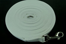 Load image into Gallery viewer, 5ft - 50ft Dog Training Lead Obedience Recall Leash Long Dog Lead 20mm Cushion Webbing