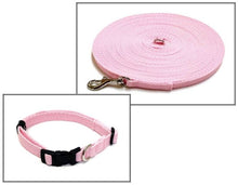 Load image into Gallery viewer, Dog Collar And Lead Set 13mm Webbing X - Small Collar In Various Lengths And Matching Colours