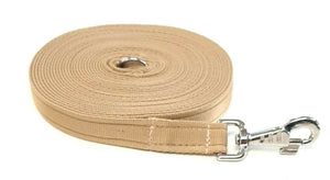 10ft 3m Large Dog Training Lead Horse Lunge Line 25mm Cushion Webbing In Various Colours