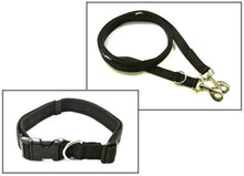Load image into Gallery viewer, Dog Collar And Police Style Dog Lead Set 25mm Cushion Webbing Small Collar In Various Lengths And Matching Colours