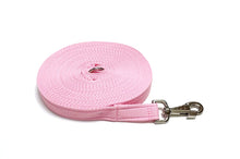 Load image into Gallery viewer, 20ft 6m Large Dog Training Lead Horse Lunge Line 25mm Cushion Webbing In Various Colours