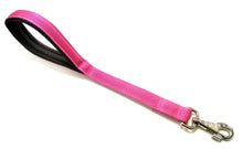 Load image into Gallery viewer, 20" Short Close Control Dog Lead With Padded Handle In Various Colours 25mm Webbing