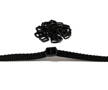 Load image into Gallery viewer, 10mm Nylon Plastic 3 Bar Slides Triglide For Webbing Tapes Bags Straps Handles