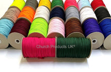 Load image into Gallery viewer, 4mm Polyester Cord Soft Drawstring Piping Cord In 22 Colours And Various Lengths