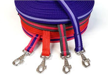 Load image into Gallery viewer, Horse Lunge Line Large Dog Training Lead Leash 50ft Soft Cushioned Padded 25mm Air Webbing